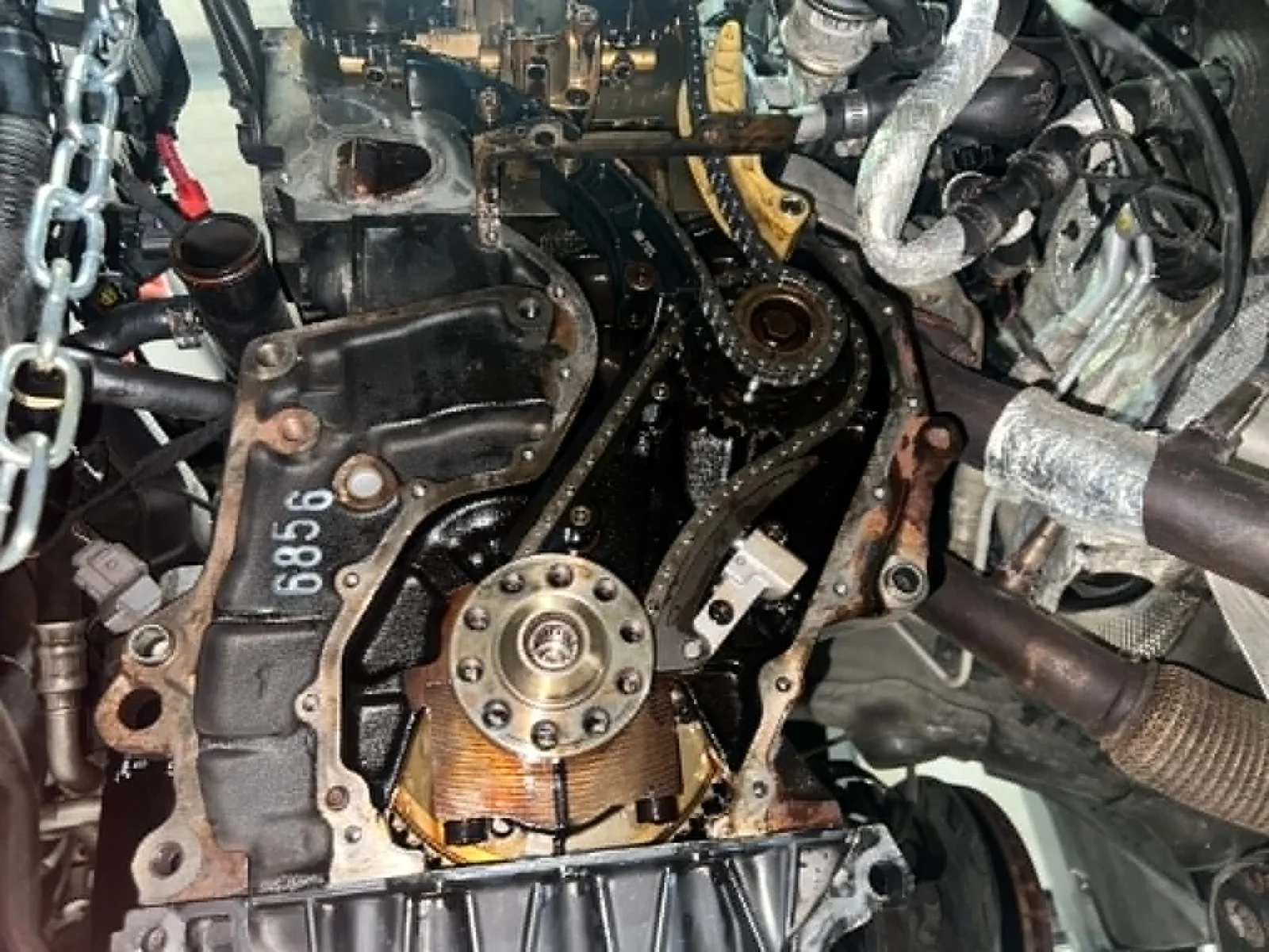 Volkswagen VR6 timing chain repair